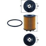 MAHLE Ölfilter OX 371D MAHLE Ölfilter OX 371D