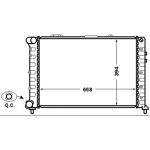 MAHLE Kühler, Motorkühlung CR 1410 000S MAHLE Kühler, Motorkühlung CR 1410 000S