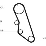 Continental CTAM Timing-Kit CT754WP1 Continental CTAM Timing-Kit CT754WP1