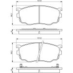 0 986 494 258 Bosch Bremsbelagsatz 0 986 494 258 0 986 494 258 Bosch Bremsbelagsatz 0 986 494 258