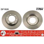 Bremsscheibe Toyota P. Landcruiser -90 DF1920 Bremsscheibe Toyota P. Landcruiser -90 DF1920
