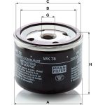 Mann & Hummel Industriefilter WK 78