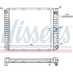 Nissens Motorkühler 65525A Nissens Motorkühler 65525A