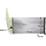 MAHLE Kühler, Motorkühlung CR 354 000S MAHLE Kühler, Motorkühlung CR 354 000S