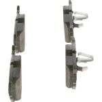 Bosch Bremsbelagsatz Hinterachse 0 986 494 862 Bosch Bremsbelagsatz Hinterachse 0 986 494 862