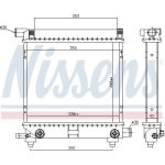 Nissens Wasserkühler PKW 62550 Nissens Wasserkühler PKW 62550
