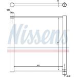Nissens Wasserkühler PKW 68451 Nissens Wasserkühler PKW 68451