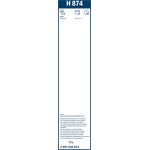 Bosch Wischerblatt H874 3397004874 Bosch Wischerblatt H874 3397004874