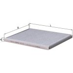 MAHLE Filter, Innenraumluft LAK 143 MAHLE Filter, Innenraumluft LAK 143
