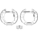 Satz Bremsbacken Renault Laguna 1.8 95-01 Kpl. Mit Zylinder 84048000 Satz Bremsbacken Renault Laguna 1.8 95-01 Kpl. Mit Zylinder 84048000