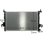 MAHLE Kühler, Motorkühlung CR 422 000P MAHLE Kühler, Motorkühlung CR 422 000P