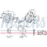 NISSENS Turbolader 93093