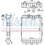 Nissens Wasserkühler PKW 606641 Nissens Wasserkühler PKW 606641