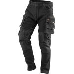 Denim-Arbeitshose, Schwarz, Größe Xl 81-236-XL Denim-Arbeitshose, Schwarz, Größe Xl 81-236-XL