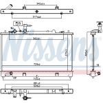 Nissens Wasserkühler PKW 62464A Nissens Wasserkühler PKW 62464A