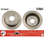 Bremsscheibe Honda T. Concerto DF2646 Bremsscheibe Honda T. Concerto DF2646
