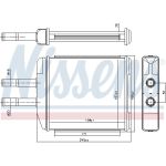 Heizkühler PKW 707072 Heizkühler PKW 707072