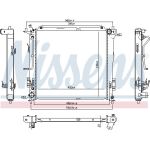 Wasserkühler PKW 666216