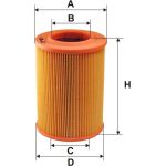 Filtron Luftfilter AR 353 Filtron Luftfilter AR 353