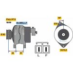 0 986 048 320 Bosch Lichtmaschine 0 986 048 320