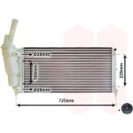Van Wezel Motorkühler 73002083 Van Wezel Motorkühler 73002083