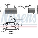 Nissens Ölkühler PKW 90779 Nissens Ölkühler PKW 90779