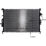 MAHLE Kühler, Motorkühlung CR 815 000S MAHLE Kühler, Motorkühlung CR 815 000S