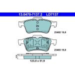 Bremsbelagsatz Nissan T. Primera 02-08 Keramik 13.0470-7137.2