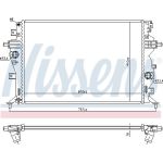 Wasserkühler PKW 606607 Wasserkühler PKW 606607