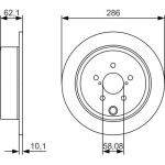 Bremsscheibe HA 0 986 479 A10