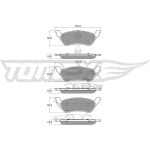 TOMEX brakes Bremsbelagsatz, Scheibenbremse TX 15-31 TOMEX brakes Bremsbelagsatz, Scheibenbremse TX 15-31