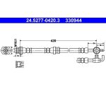 ATE Bremsschlauch 24.5277-0420.3