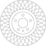 40 481 066 Bremsscheibe VA DF6522 40 481 066 Bremsscheibe VA DF6522