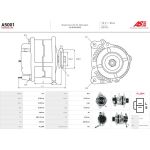 A5001 AS-PL Lichtmaschine (Generator) A5001