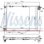 Nissens Wasserkühler PKW 67284 Nissens Wasserkühler PKW 67284