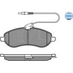 Bremsbelagsatz Citroen P. Jumpy/Scudo/Expert 07- Mit Sensor 025 245 9518/W Bremsbelagsatz Citroen P. Jumpy/Scudo/Expert 07- Mit Sensor 025 245 9518/W