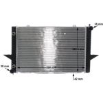 MAHLE Kühler, Motorkühlung CR 1544 000S MAHLE Kühler, Motorkühlung CR 1544 000S