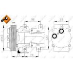 NRF Kompressor 32085 NRF Kompressor 32085