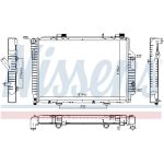 Nissens Wasserkühler PKW 62522 Nissens Wasserkühler PKW 62522