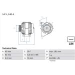 Lichtmaschine 0 986 047 380