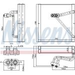 Nissens Klimaverdampfer PKW 92353 Nissens Klimaverdampfer PKW 92353