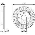 Bremsscheibe 0 986 479 C18 Bremsscheibe 0 986 479 C18
