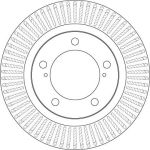 Bremsscheibe Toyota P. Landcruiser 08 DF6239S Bremsscheibe Toyota P. Landcruiser 08 DF6239S