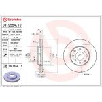 86 481 030 Bremsscheibe VA 09.9554.10 86 481 030 Bremsscheibe VA 09.9554.10