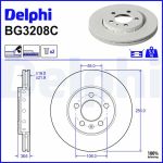 Delphi Bremsscheibe BG3208C Delphi Bremsscheibe BG3208C