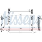 Nissens Wasserkühler PKW 617864 Nissens Wasserkühler PKW 617864