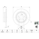 Bremsscheibe HA 0 986 479 410 Bremsscheibe HA 0 986 479 410