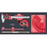 KS TOOLS SCS Messwerkzeug-Set, 5-teilig, im Systemeinsatz 1/3 713.3005