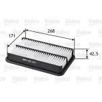 Valeo Luftfilter 585257