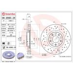 Bremsscheibe VA Xtra 09.9363.2X